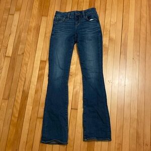 American Eagle dark wash bootcut jeans